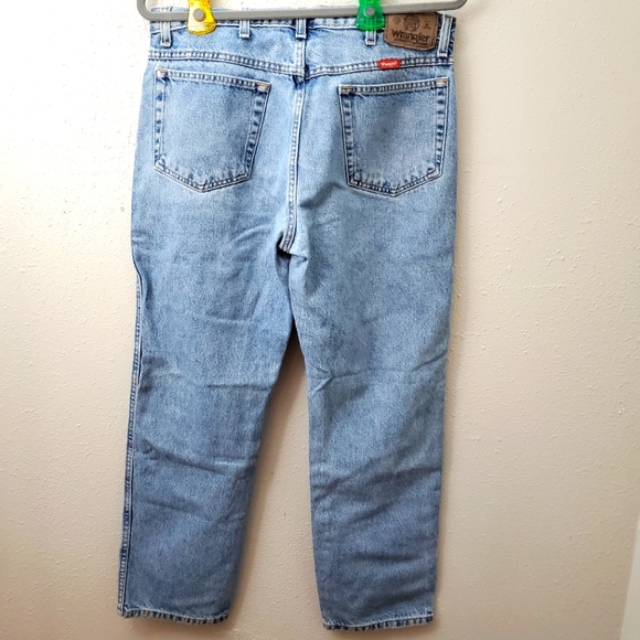Vintage Wrangler Star Authentic Jeans Men's 34x30 Straight - Picture 3 of 8